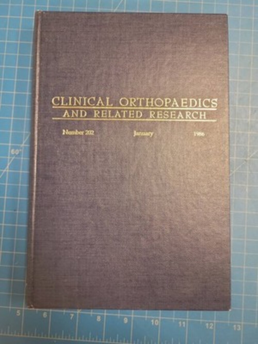 Clinical Orthopaedics Related Research Journal Number 202 January 1986 Book